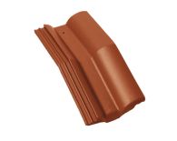 Braas Taunus Pfanne halber Mansardstein (5606684) Star Matt ziegelrot