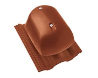 Braas Taunus Pfanne DuroVent Premium Lüfter DN 150 (5628184) Star Matt ziegelrot