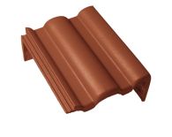 Braas Taunus Pfanne Pult-Giebelstein rechts (5604584) Star Matt ziegelrot