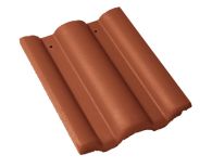 Braas Taunus Pfanne Schlussstein (5600384) Star Matt ziegelrot