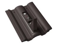 Braas Taunus Pfanne Standstein ohne Bügel (5618683) Star Matt granit