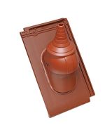 Braas Turmalin Ton-Antennenziegel (9229103) kupferrot