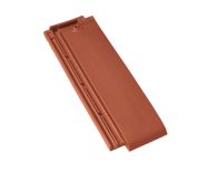 Braas Turmalin Halber Flächenziegel (7400203) kupferrot