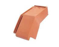 Braas Turmalin halber Mansardortgang rechts (7414100) naturrot