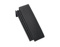 Braas Turmalin halber Pultziegel 90° (9212719) tiefschwarz