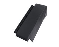 Braas Turmalin halber Pultortgang rechts 90° (7412819) tiefschwarz