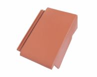 Braas Turmalin Pultortgang rechtss 90° (7412400) naturrot