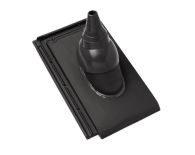 Braas Turmalin Ton-Antennenziegel (9229121) anthrazit