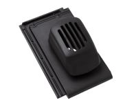 Braas Turmalin Ton-Sanilüfter offen (7428621) anthrazit