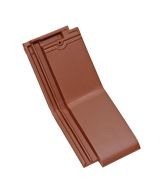 Braas Turmalin halber Knickziegel (7414603) kupferrot