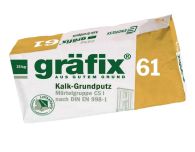 Claytec gräfix 61 Kalk-Grundputz - 25 Kg