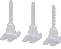 codex LS 2 Gewindelaschen für Nivelliersystem transparent (500 Stück)