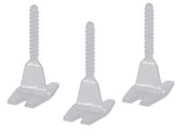 codex LS 2 Gewindelaschen für Nivelliersystem transparent (500 Stück)