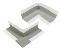 codex Dichtecke DB 120 Innen- / Außeneck grau/weiß - Breite: 120 mm