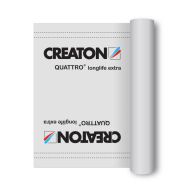 CREATON Unterdachbahn Quattro longlife extra mit neuartiger TPU-Beschichtung und PES-Vlies - 25 x 1,5 m Rolle