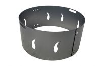 Czaja Funkenschutz Flamme Ø 55 cm S235 JR gebeizt