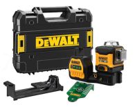 DeWALT DCE089NG18-XJ Akku-Multi-Kreuzlinien-Laser grün 12 V / 18 V / 2Ah / 3x 360° Grad selbstnivellierend Basisversion mit T-STAK-Koffer