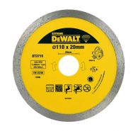 DeWALT EXTREME Fliesen-Diamant-Trennscheibe Ø 110 x 20 mm - für Fliesensäge WWC410
