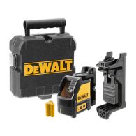 DeWALT DW088CG-XJ Kreuzlinien-Laser grün selbstnivellierend mit Wandhalterung und T-STAK-Koffer