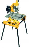 DeWALT DW743N-QS Tisch-, Kapp- und Gehrungssäge 2.000 W / 250 mm - robuste Bauweise mit kompakten Abmessungen
