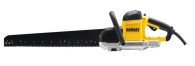 DeWALT DWE397-QS Spezialsäge Alligator 1.700 W / 430 mm für Hochlochziegel +inkl HM-Sägeblattsatz DT2974