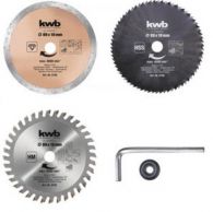 Einhell Sägeblatt-Set für Mini-Handkreissäge Ø 89 mm 5tlg.