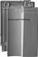 ERLUS Karat XXL Alu-Rauml fter DN150 kpl. schwarz matt pulverbeschichtet