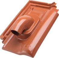 ERLUS E58MAX Alu-Durchführungsziegel Solar kobaltblau