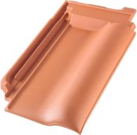 ERLUS E58MAX Firstanschlußpfanne anthrazit