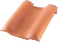 ERLUS E58MAX Pult-Doppelwulst rot engobiert