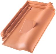 ERLUS E58MAX Schneefangpfanne rot engobiert