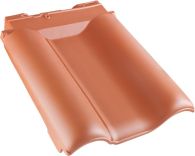 ERLUS E58PLUS FA-Ortgangpfanne links rot engobiert