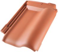 ERLUS E58PLUS FA-Ortgangpfanne rechts rot engobiert