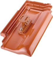 ERLUS E58RS Alu-Solarträger rotbraun mit 1 GP kupferbraun pulverbeschichtet