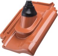 ERLUS E58/E58S Alu-Antennenhaube maroon mit Alu-DG-GP pulverbeschichtet