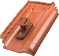 ERLUS E58/E58S System 1GP mit Solarträger maroon Alu