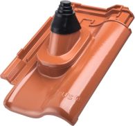 ERLUS E58SL Alu-Antennenhaube maroon mit Alu-DG-GP pulverbeschichtet