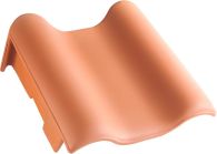 ERLUS E58SL Pultdach-Ortgang links naturrot