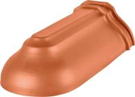 ERLUS Gratanfänger keramischer Neu für Firstziegel Nr. 18 rot engobiert