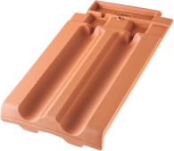 ERLUS Großfalz Doppelwulst rot engobiert