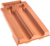 ERLUS Großfalz Ortgang links antik