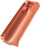 ERLUS Großfalz XXL 1/2 rot engobiert