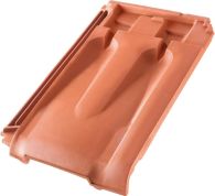 ERLUS Großfalzziegel XXL Lüfter rot engobiert