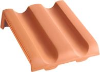 ERLUS Großfalz XXL Pult-Ortgang links naturrot