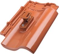 ERLUS Hohlfalz SL System 1 Alu-GP Solarträger rot engobiert Alu beschichtet