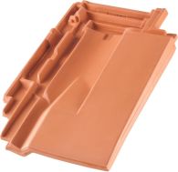 ERLUS Karat Lüftungsziegel naturrot