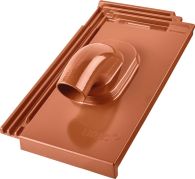 ERLUS Level RS Durchführungsziegel für Solaranlagen sintergr mit Durchgangsgrundplatten