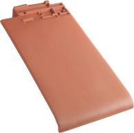 ERLUS Linea Ortgangziegel links sinterschwarz matt