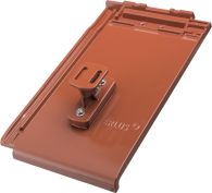 ERLUS Linea System 1 Alu-GP mit Solarträger sintergrau pulverbeschichtet