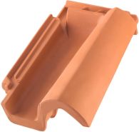 ERLUS Mönchpfanne FA-Lüfterziegel naturrot